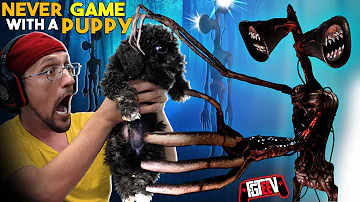 SIRENHEAD took my puppy Ollie!  (FGTeeV Gaming with a Pup)