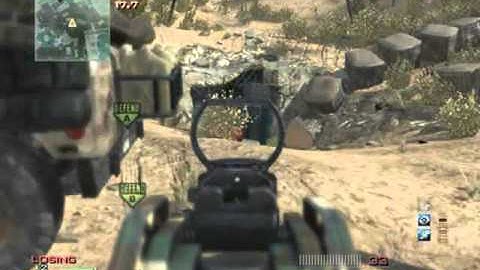 MW3 Clutch/Ace 1v6 - Raine xD