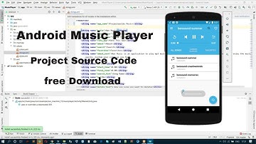 Create Music Player App in Android Studio  with Source Code