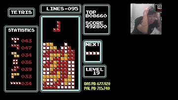 NES Tetris - My first 1.2 on a 19 start