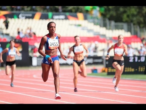 Athletics - women's 200m T37 semifinals 2 - 2013 IPC Athletics World
Championships, Lyon