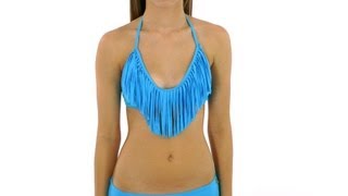 Download lagu Raisins Hey Hottie Fringe Bra Top | SwimOutlet.com