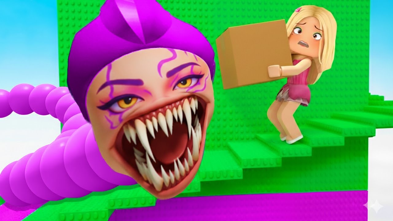 KUTUYA SAKLANARAK RUMİDEN KAÇIYORUZ 😨 ROBLOX KÜBRA NİSA