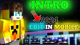 How to make PERFECT INTRO and OUTRO in mobile for minecraft