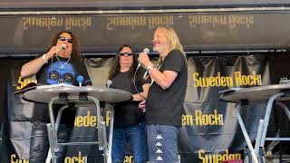 Testament interview at Sweden Rock Festival 2023