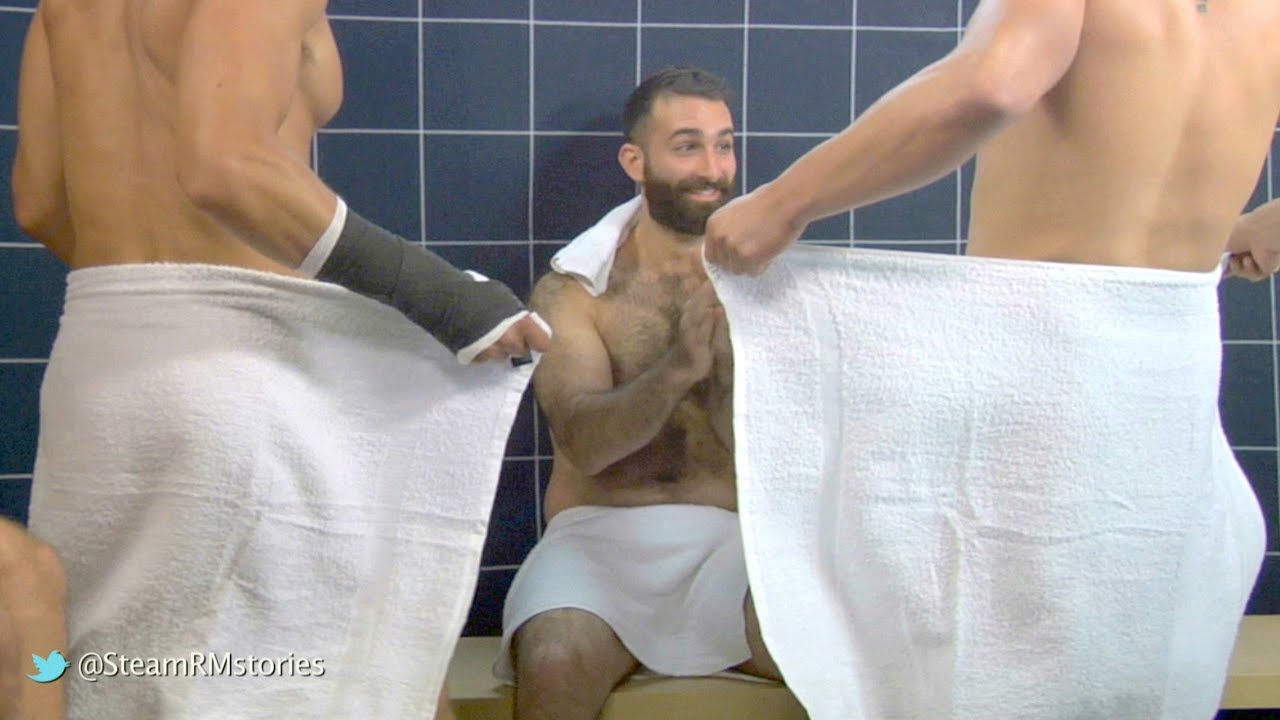 Give your girlfriend a hand - Steam Room Stories.com - YouTube