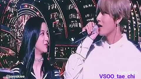 PROOFS THAT VSOO IS REAL  ( BTS TAEHYUNG / BLACKPINK JISOO ) __PART 9