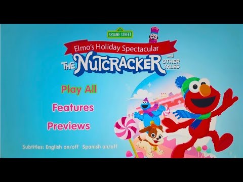 Sesame Street ELMO'S HOLIDAY SPECTACULAR THE NUTCRACKER AND OTHER