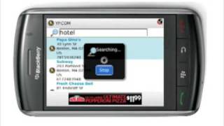 WHERE on the BlackBerry Storm - FREE Mobile GPS Application screenshot 5