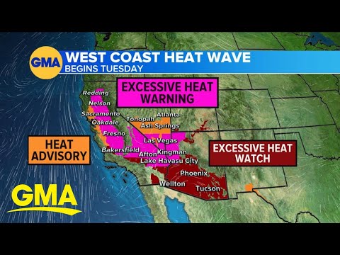 Record heat set to hit the West
