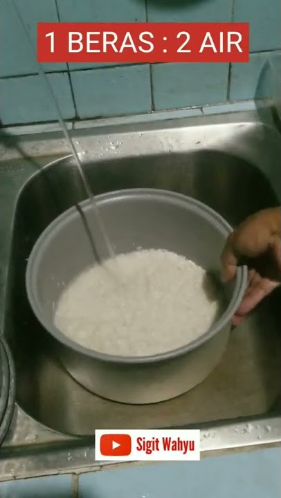 Ukuran air masak nasi di magic com