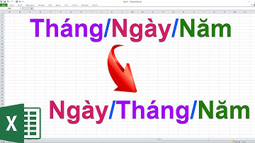 Cách đổi định dạng ngày tháng năm trong Excel