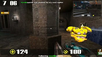 Quake 3 CPMA: CYPHER VS SPART1E ESWC 2008 PART 3