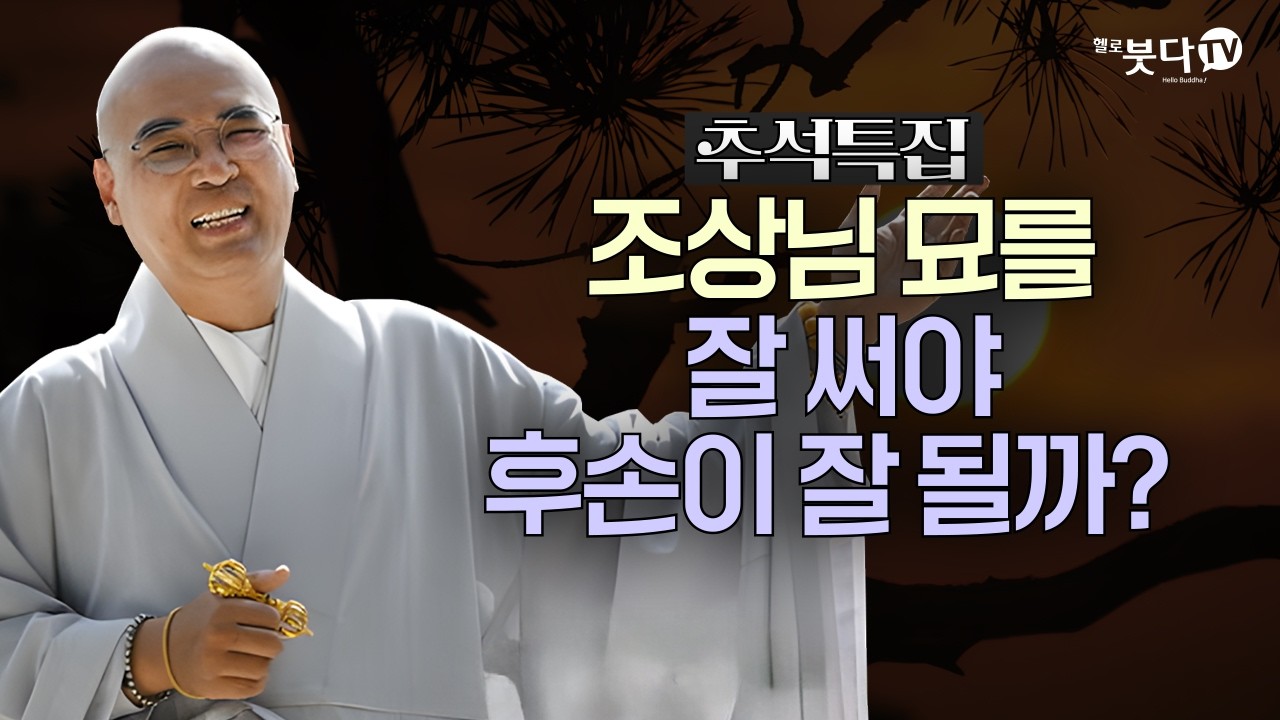 조상님 묘를 잘 써야 후손이 잘 될까? 자현스님의 명쾌한 답변 | 추석특집 | 자현스님의 옛날이야기 6회