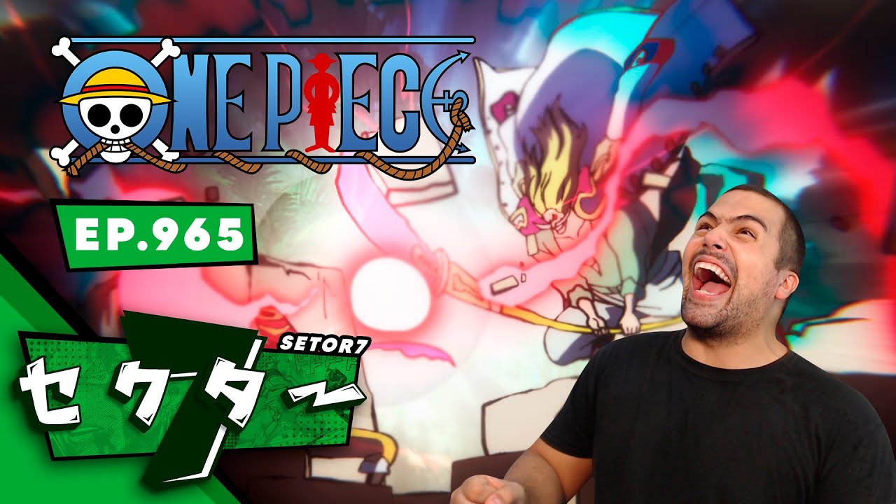 One Piece Episodio 965 Barba Branca Vs Roger Setor 7 Anime Reaction Youtube
