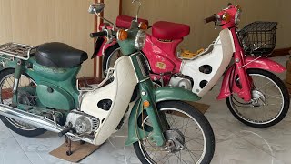 1 em tươi trẻ  - còn 1 em thì già cội. Máy a chọn em nào  Honda cub én - cub 78 Hồng cánh sen