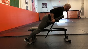 Single-Arm Chest-Supported Dumbbell Row with Iso Hold