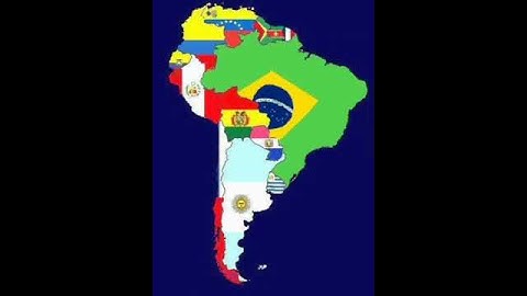 mapa de Sudamérica