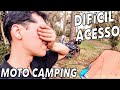 PASSEI COM A MOTO NA PINGUELA -  CAMPING PASSO DA ILHA & PASSO DO S