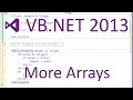 VB.NET 2013: Arrays, Unique Numbers, Search & Sort