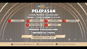 PELEPASAN LULUSAN PROGRAM PASCASARJANA PERIODE II T.A. 2024/2025