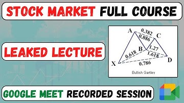 Harmonic Patterns For Beginners | Fibonacci Trading For Beginners | Price Action Full Course