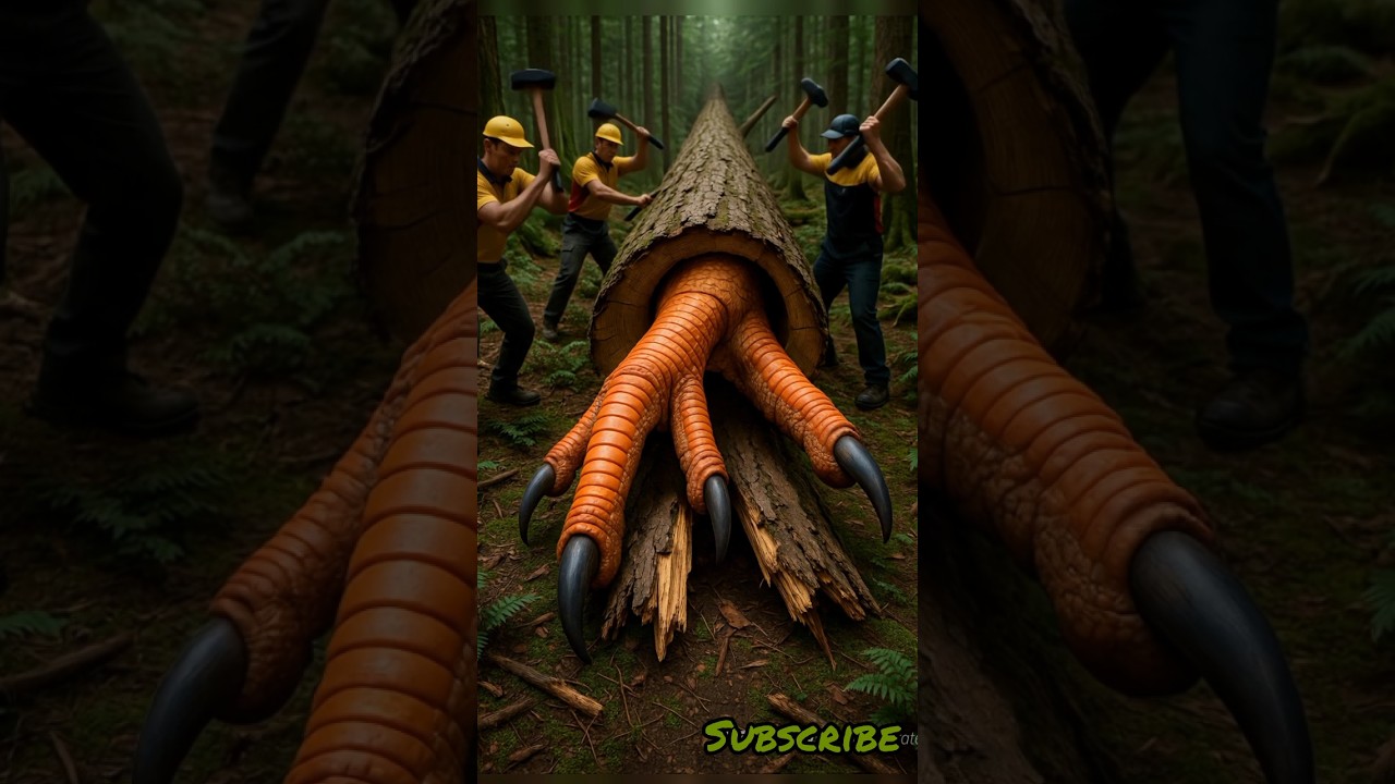 Chicken Stuck in Log | Amazing Rescue of a Hen 