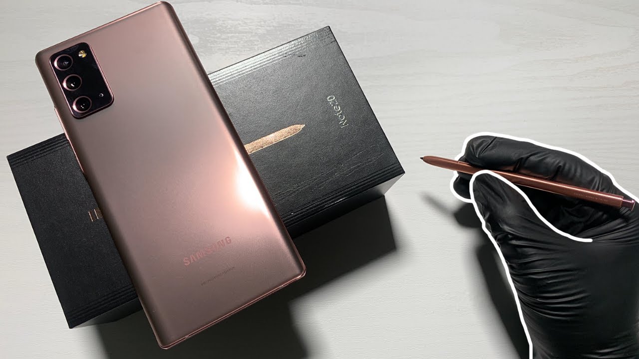 Samsung Galaxy Note 20 5G Unboxing - YouTube
