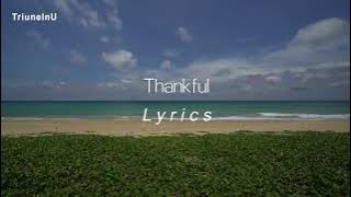 Thankful Lyrics