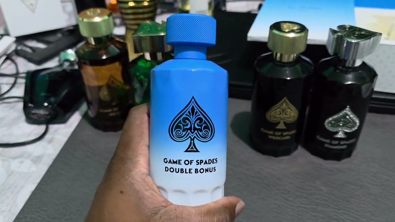 My ranking of the Game of Spades fragrances I own 