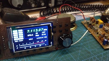 Arduino Mega 2560 + 3.2" TFT LCD + Si5351 VFO Projesi..