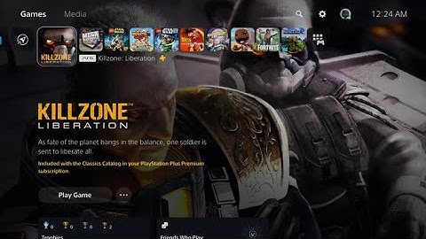 Killzone: Liberation (PSP) PS5 Gameplay (PS Plus Premium)