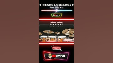 Drum Rudiment Lesson - Paradiddle 2 #shorts #Paradiddles #RudimentLesson