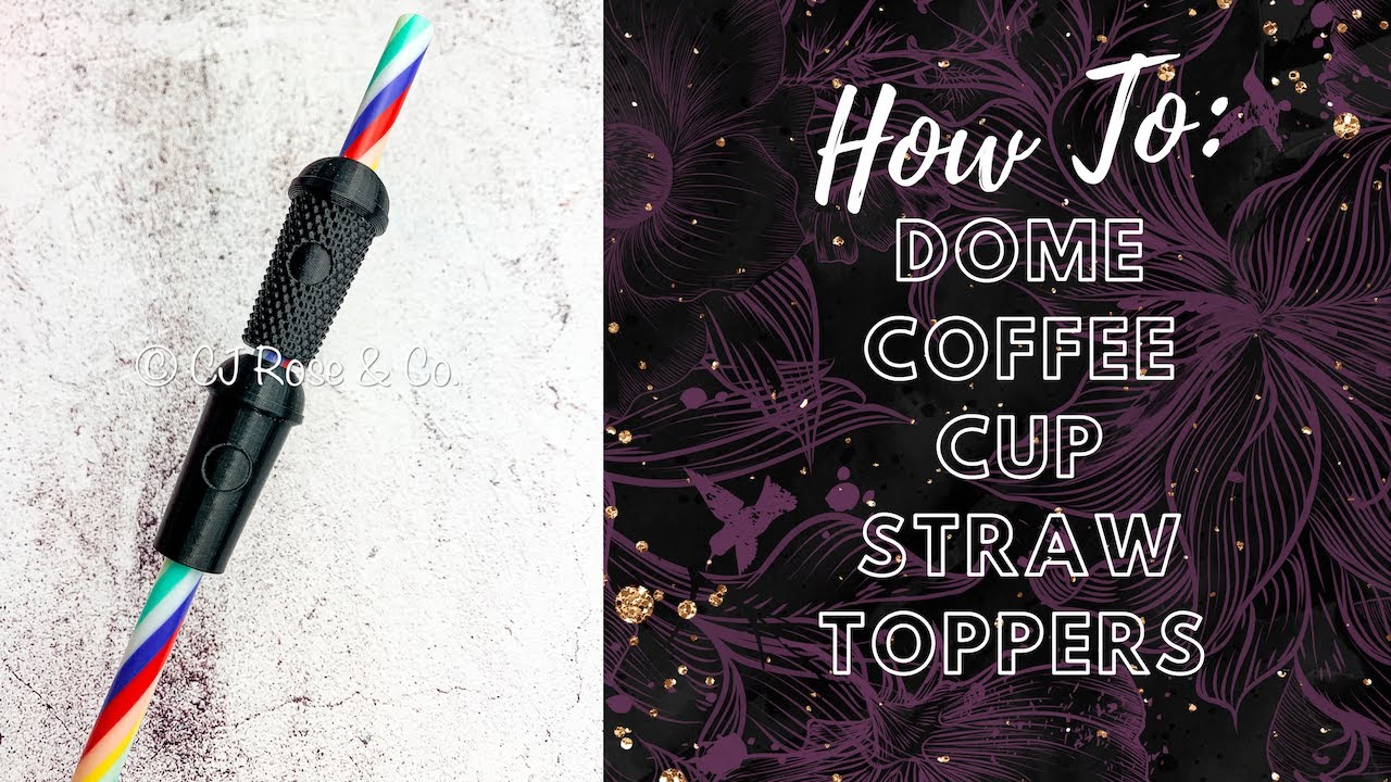 How to make a Friends Straw Topper without Epoxy
