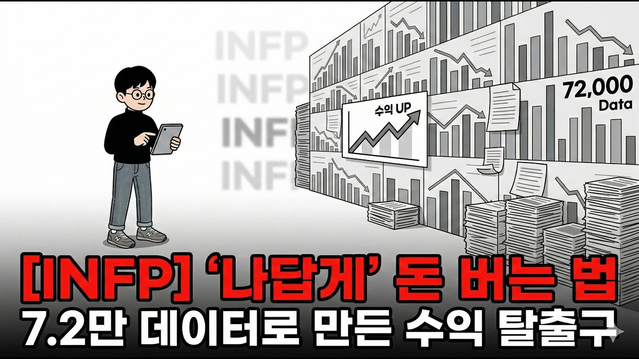인프피 수익 구조 분석 : 72,000명 데이터가 찾아낸 유일한 탈출구는 '이것'입니다