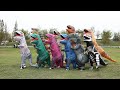 How to wear inflatable dinosaur costume| How does inflatable costume work