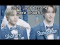 Chaotic and cute moments from Shotaro and Sungchan (NCT)