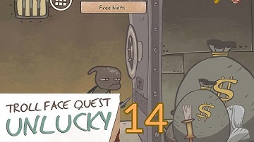 Troll Face Quest : Unlucky : Level 14 : Android / iOS Game