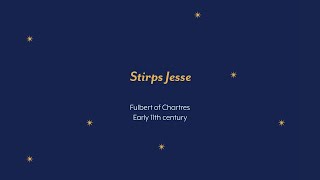 Stirps Jesse - Fulbert of Chartres - Early 11th Century
