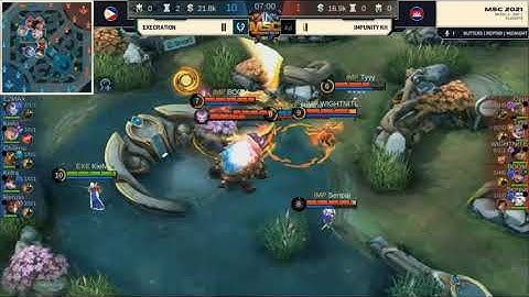 BO3: EXE (PH) vs IMP (KH) Game 2 Lower Bracket Playoffs | Mobile Legends: Bang Bang | MSC 2021