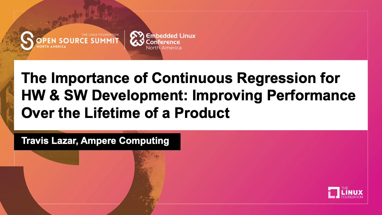 The Importance of Continuous Regression for HW & SW Development - YouTube