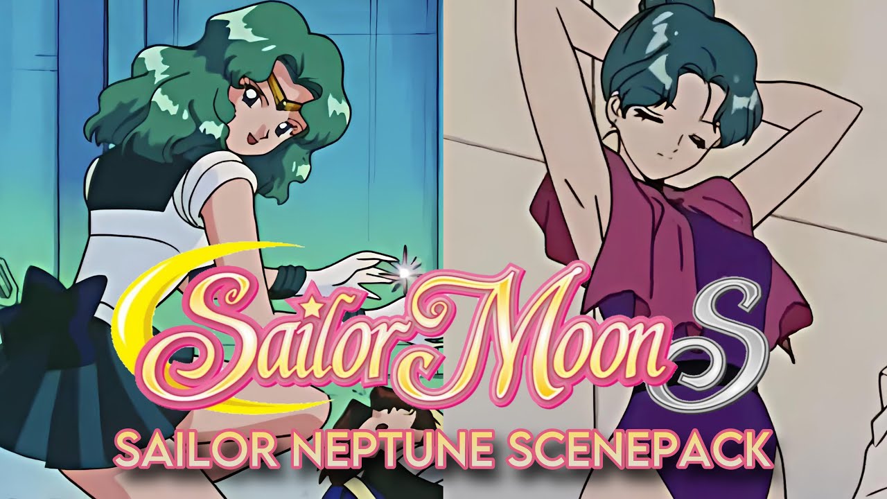 Sailor Neptune scenepack (Sailor Moon S season 3) 1080p
