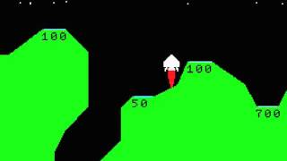 Moon Landing Japan MSX Gameplay video Snapshot screenshot 5