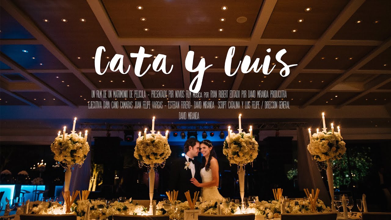 Catalina & Luis Highlights / Country Club Bogotá - YouTube