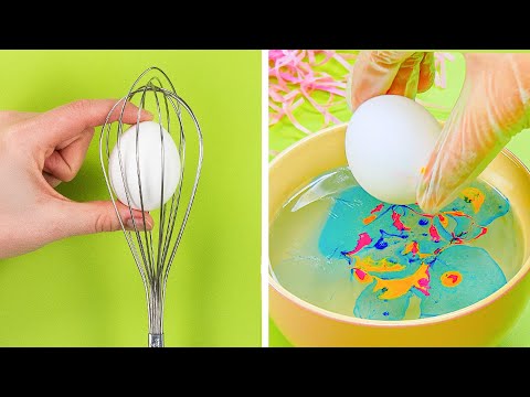 Video: New ideas on how to paint eggs for Easter