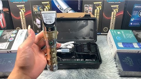 Tông Đơ Cao Cấp Phục Vụ Ae Cắt Tóc Chuyên Nghiệp,Có 2 Chế Độ Và Chế Độ Turbo Dung Lượng Pin 5000Mah 