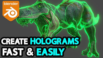 Blender Addon for Creating Holograms | Cyber Holograms