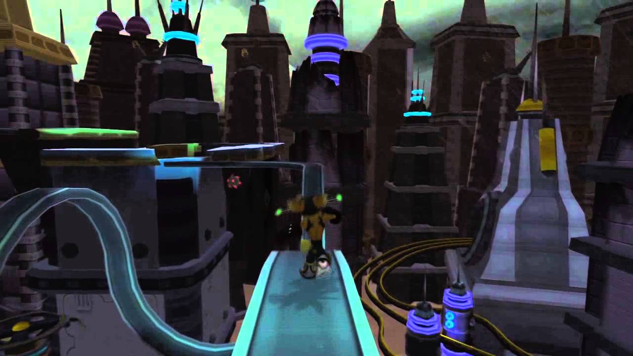Ratchet & Clank HD 100% прохождение, часть 22 — планета Олтанис, руины города Горда