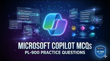 Microsoft Copilot MCQ Questions for PL-900 Exam (2025) | Copilot Studio Practice Test #pl900 #coding
