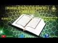 Continuous recitation of the quran with a melodious voice